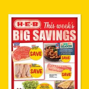 H-E-B Savings, Ways to save with H-E-B